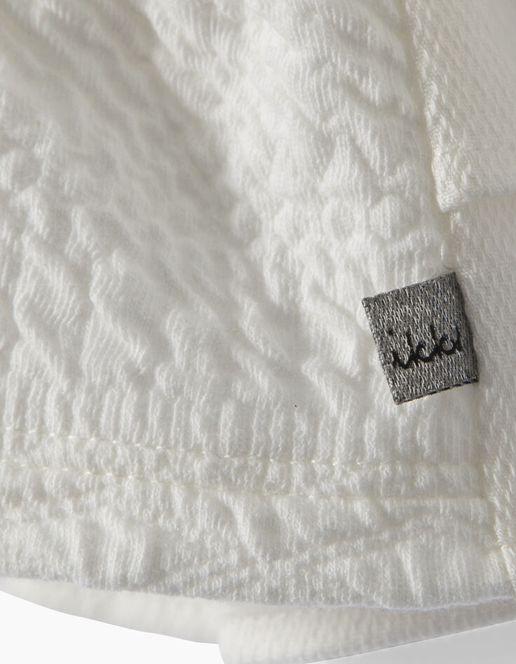 Sudadera blanca bebé niña-4