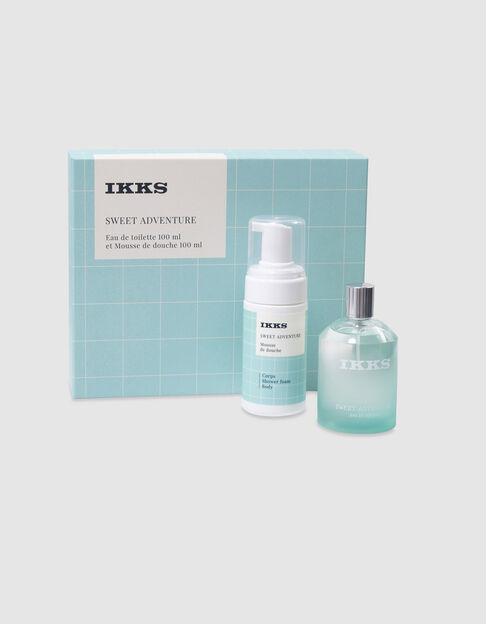 Coffret Sweet Adventure 100ml et mousse de douche Coffret Sweet Adventure 100ml et mousse de douche - IKKS