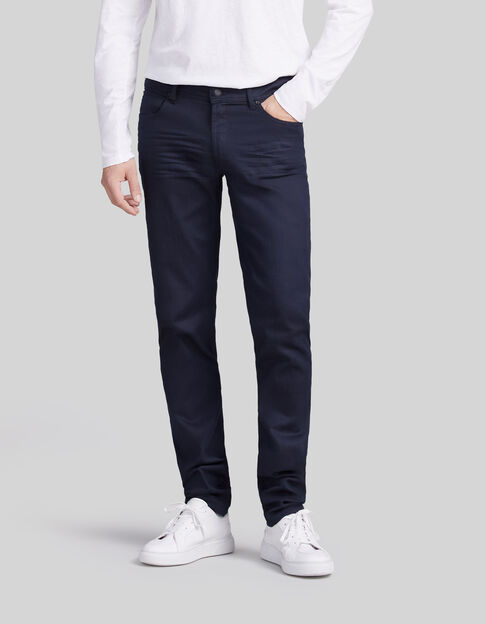 Men's SLIM-fit navy jeans