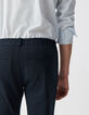 Pantalon marine esprit jog Homme-4