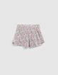 Falda pantalón LENZING™ ECOVERO™ florecitas bebé niña-3