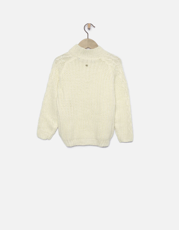 Girls' rollneck sweater