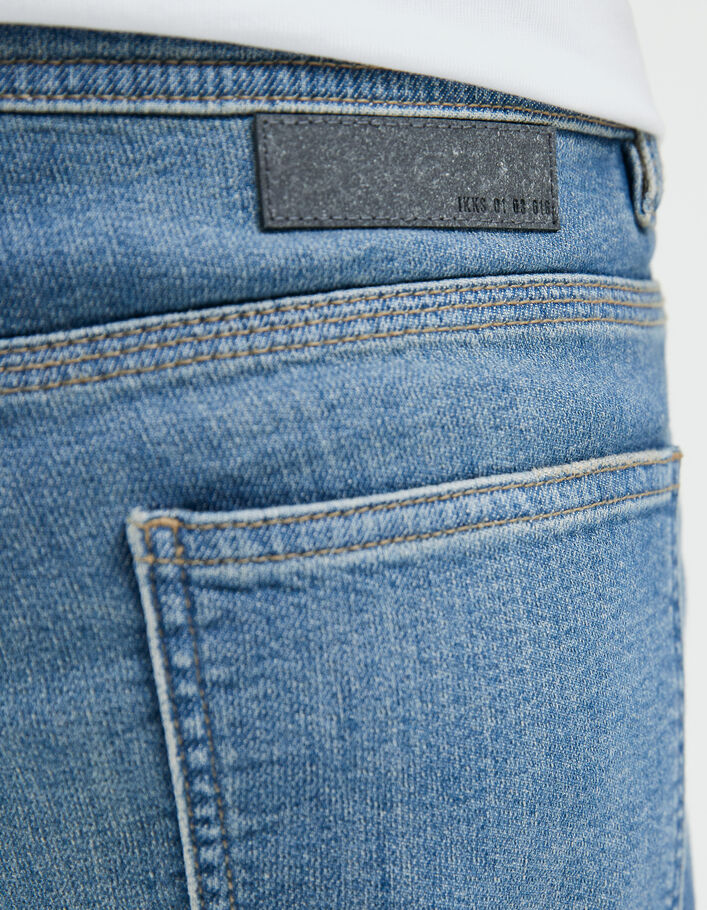 Indigoblauwe SLIM jeans Cosy Heren - IKKS
