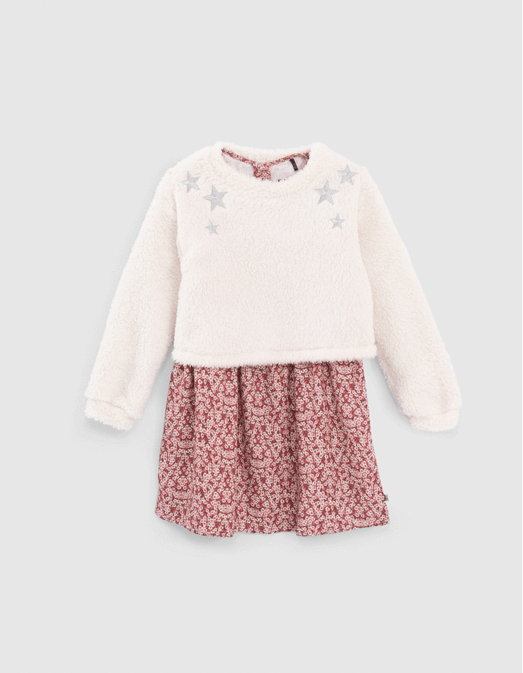 Robe 2 en 1 ikks fille clearance