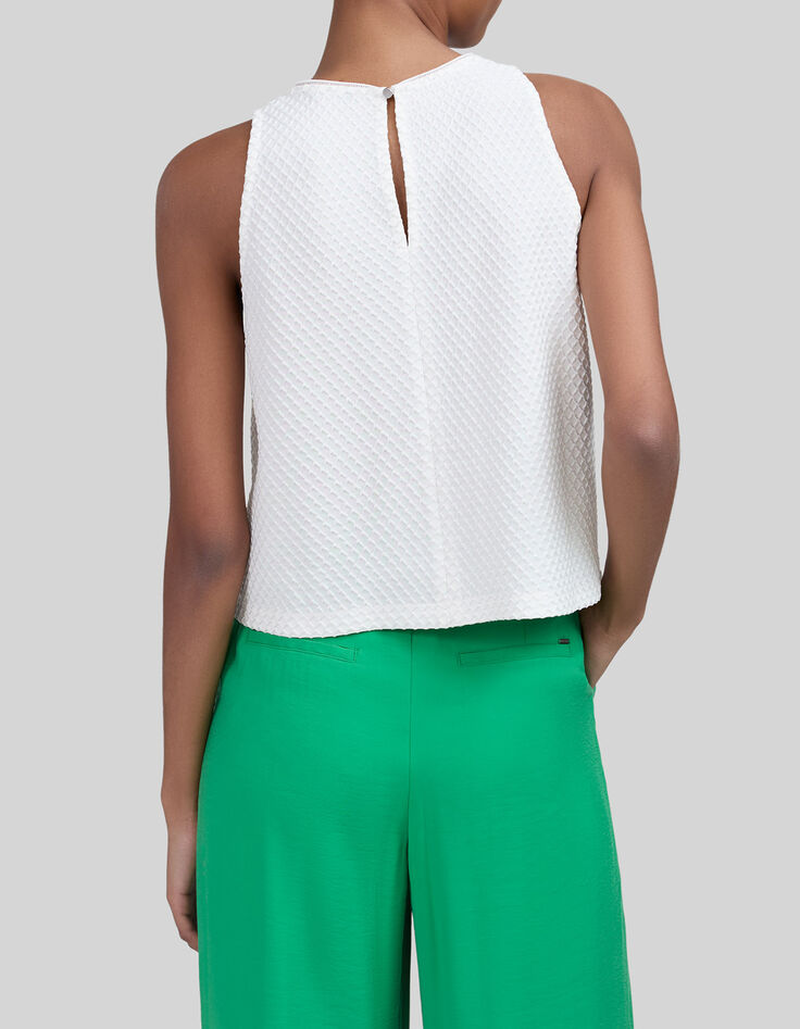 Top crudo punto rejilla silver mujer-3