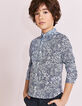 Chemise indigo à imprimé Liberty® garçon-2