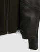 Chaqueta cuero wakame estilo motero capucha-5