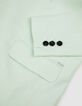 Damesjas in oversized groen linnen katoenmix-9