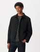 Blouson noir capuche amovible WATERPROOF Homme-6