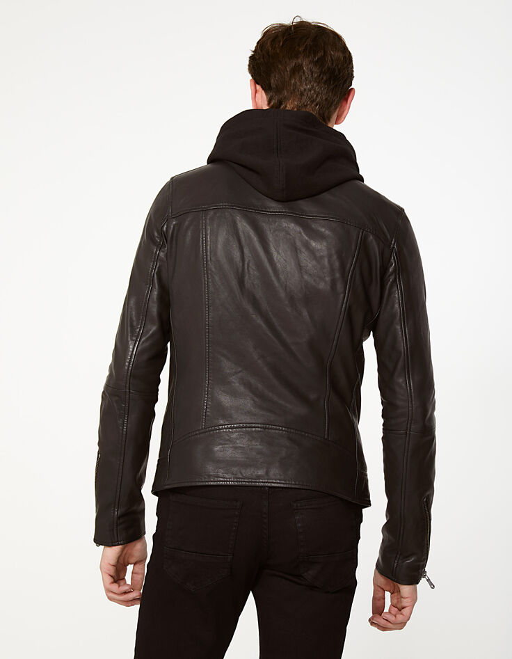 Blouson cuir homme-4