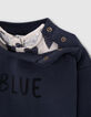 Robe 2-en-1 allover coeurs et sweat bébé fille-7
