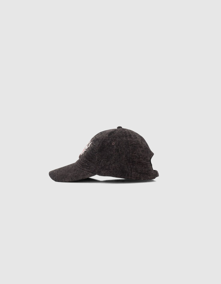 Graues Mädchen-Cap, Motiv geflügelter Stern-3