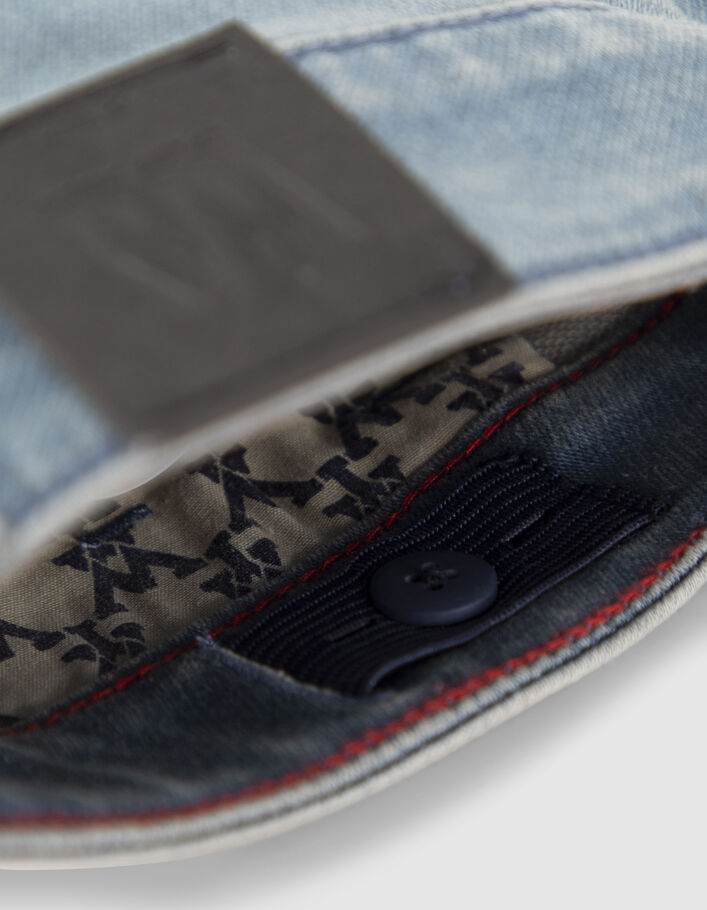 Blauwgrijze SLIM jeans jongens-7