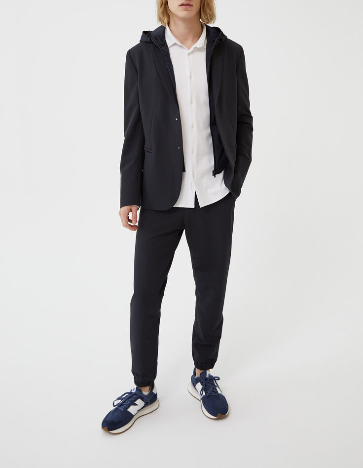 Veste de costume marine tissu 37.5° Homme-7