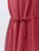 Robe courte rouge délavé Lenzing™ Lycocell™ Femme-5
