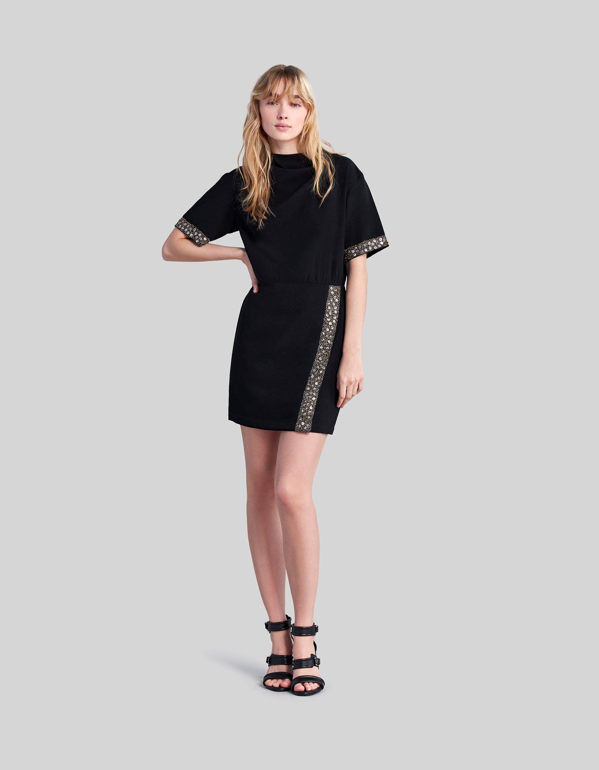 Robe noire ikks 2019 outlet