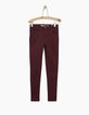 Pantalon bordeaux fille-1