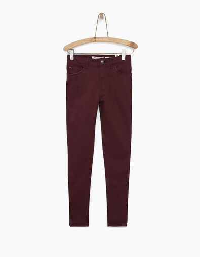 Pantalon bordeaux fille - IKKS