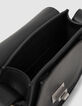 Schwarze Damenledertasche The Small Waiter mit Ziernieten-6