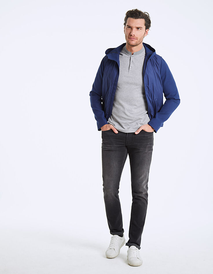 Men's Hollywood slim black jeans-8