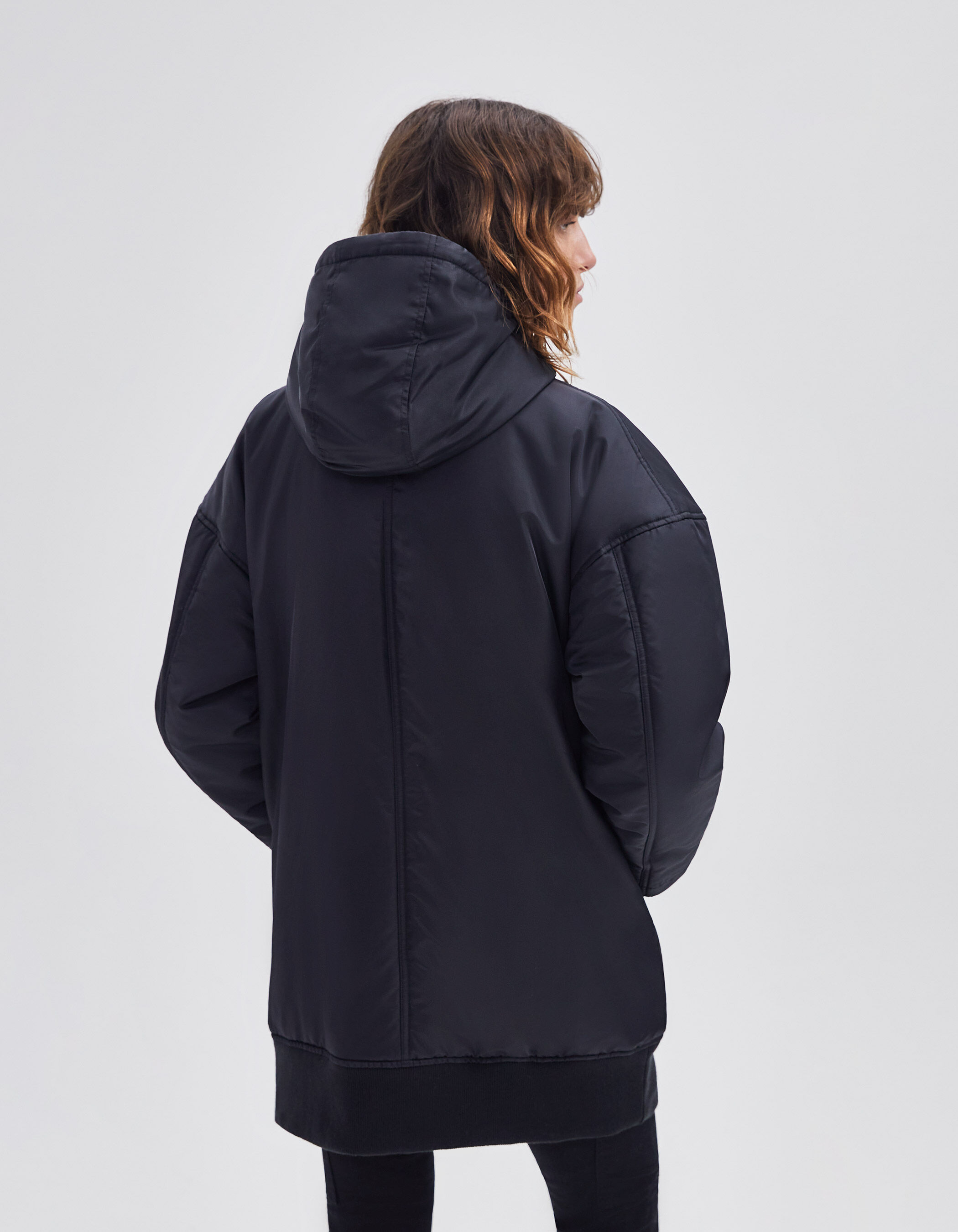 Parka noir femme deals