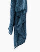 Pañuelo azul oscuro circuitos verde esmeralda Hombre-3