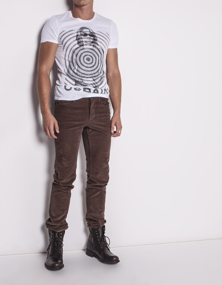 Slim fit herenpantalon-2