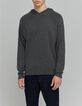 DRY FAST Pullover mit Kapuze in Graphit f&uuml;r Herren-1