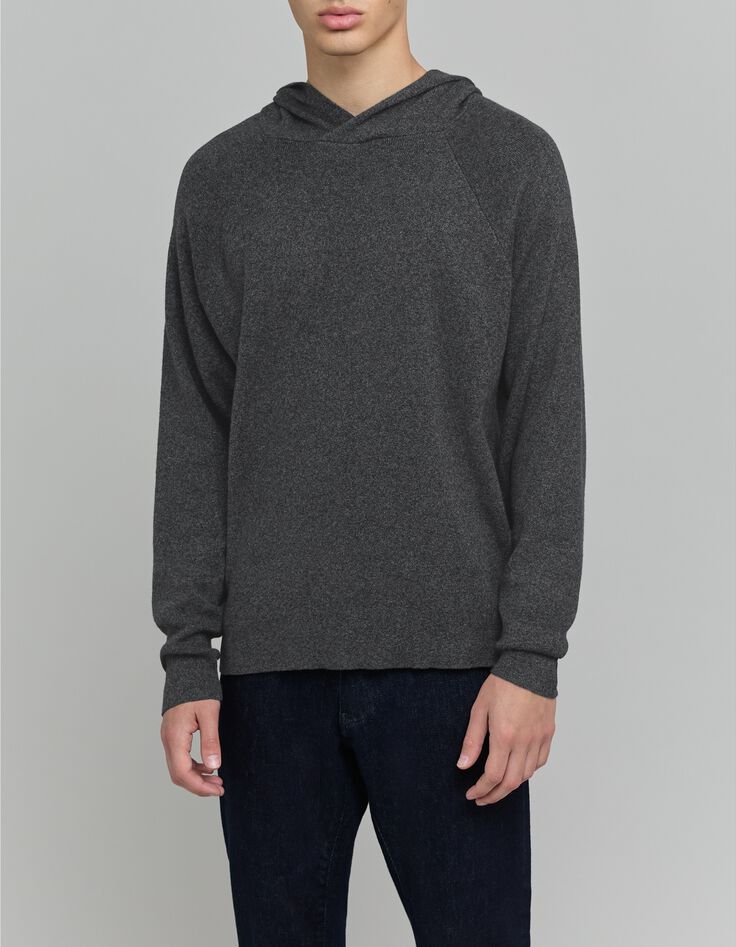 DRY FAST Pullover mit Kapuze in Graphit f&uuml;r Herren-1