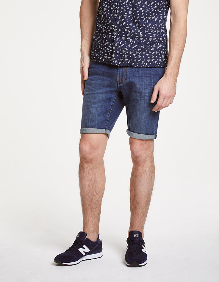 Bermuda jean homme-3