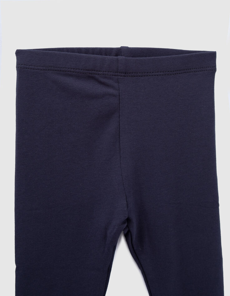 Leggings marine b&eacute;b&eacute; fille-2