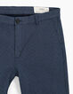 Pantalon chino indigo imprimé croix Homme-3
