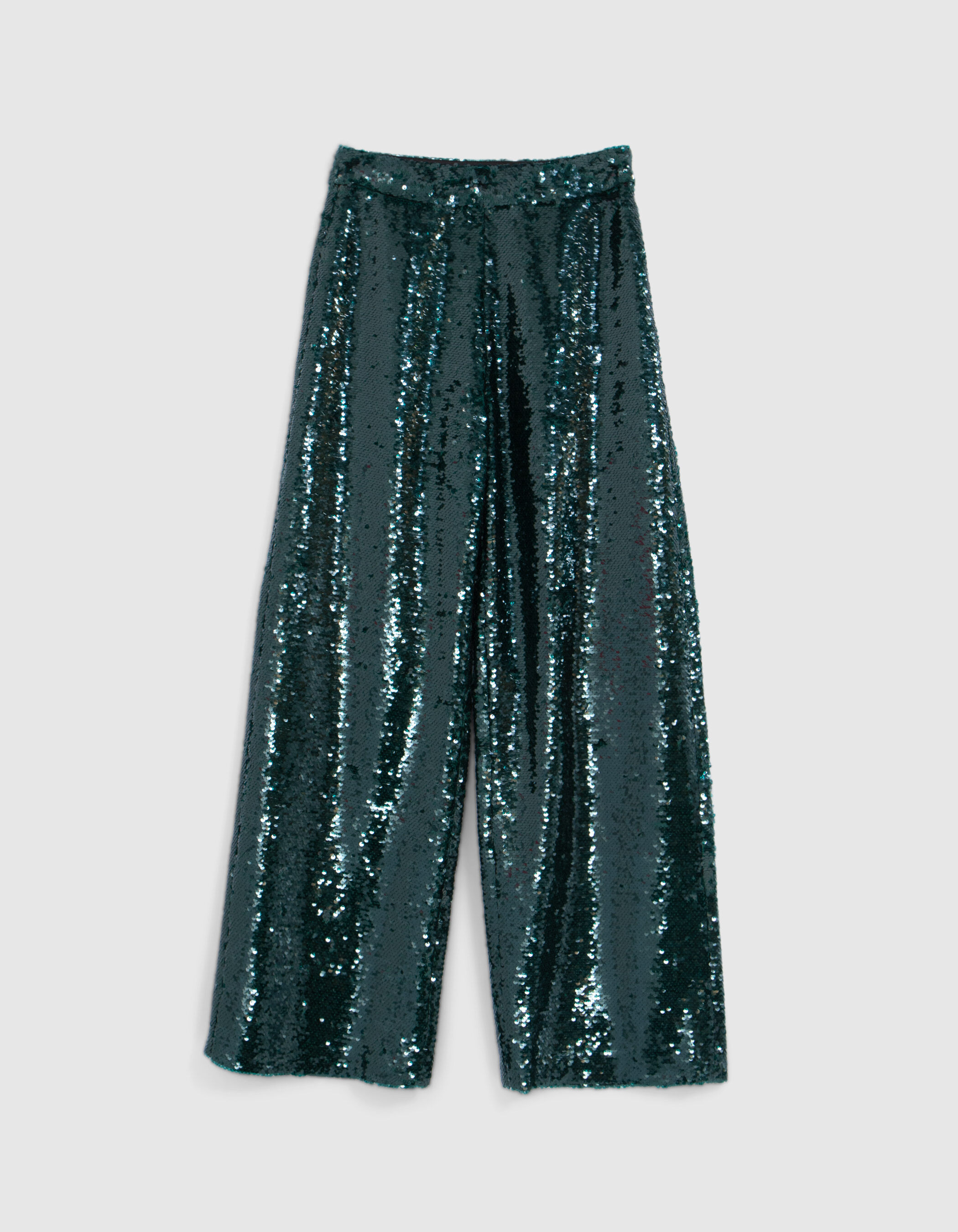 Pantalon de costume malachite tout sequins Femme IKKS