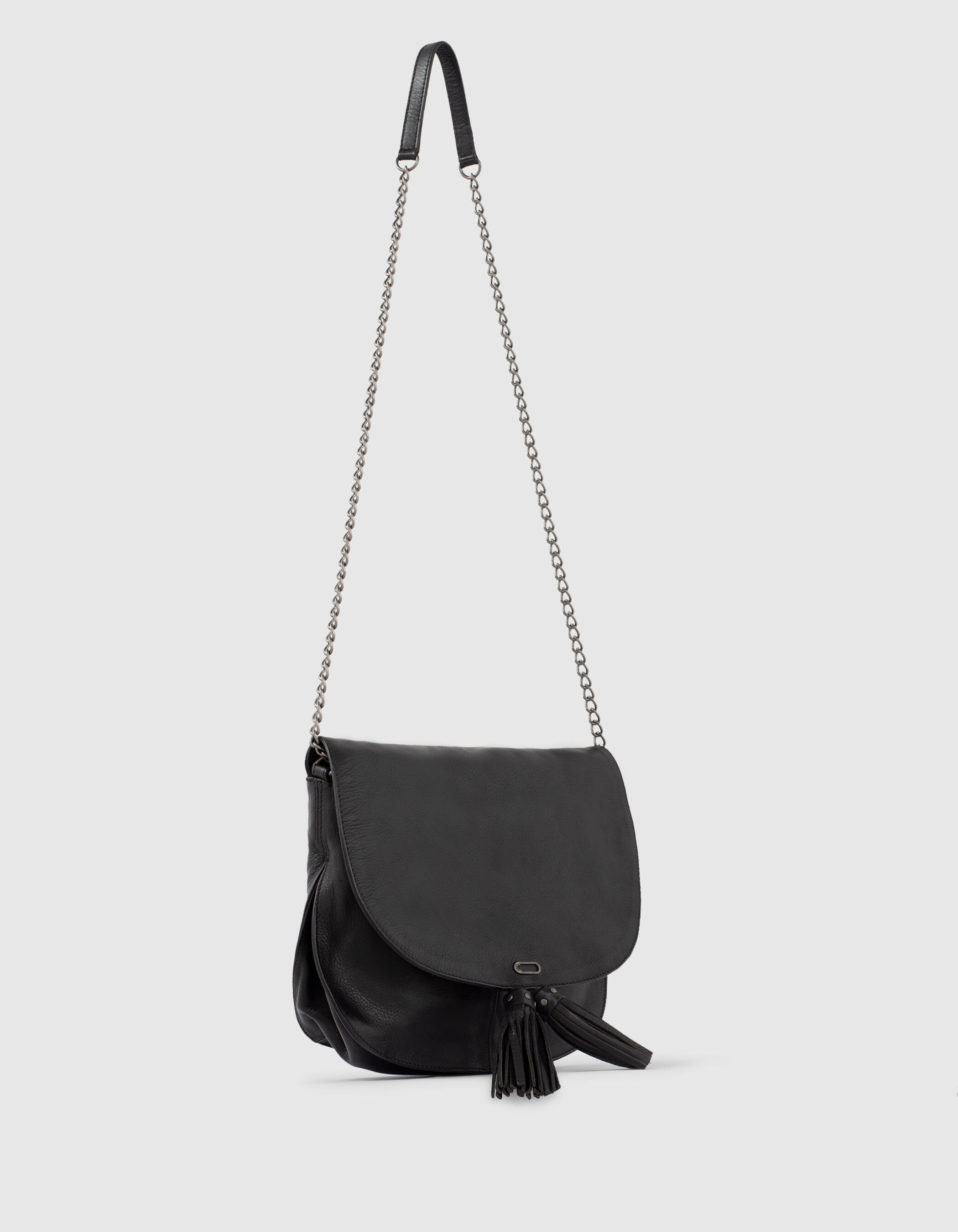 Bandolera cuero mujer