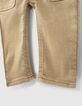 Vaqueros beige medio knitlook bebé niño -6