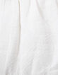 Robe blanche jacquard fantaisie fille-5