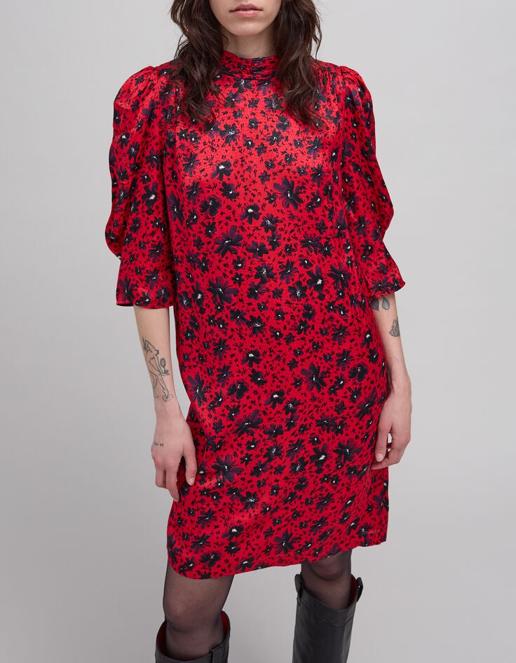 Vestido de mujer con estampado floral-2