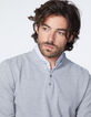 Polo gris punto piqué cuello camisero Hombre-2