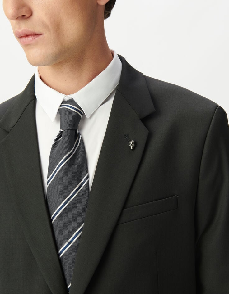 Men’s black TRAVEL SUIT suit jacket-6