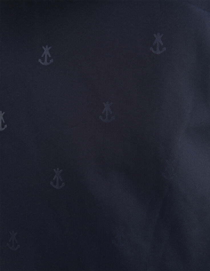 Ärmellose Jungen-Wendesteppweste Marineblau/Rot-7