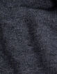Jersey gris punto maxi lazo hombro niña-8