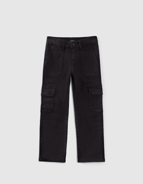 Pantalón BATTLE negro niña - IKKS