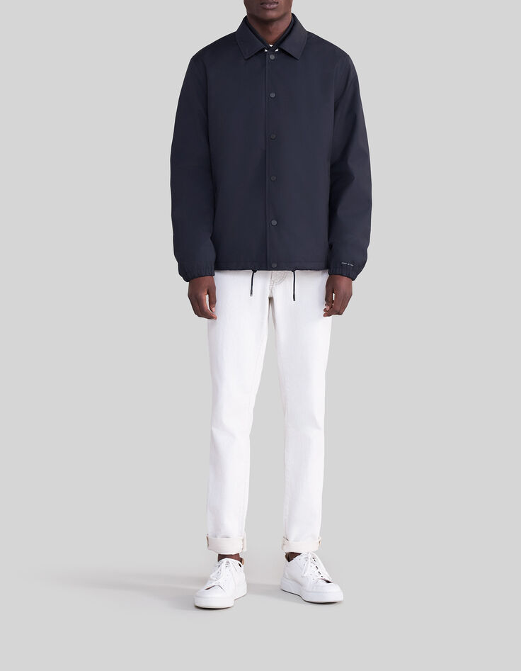 Blouson marine à double col WATERPROOF BREATHABLE Homme-8