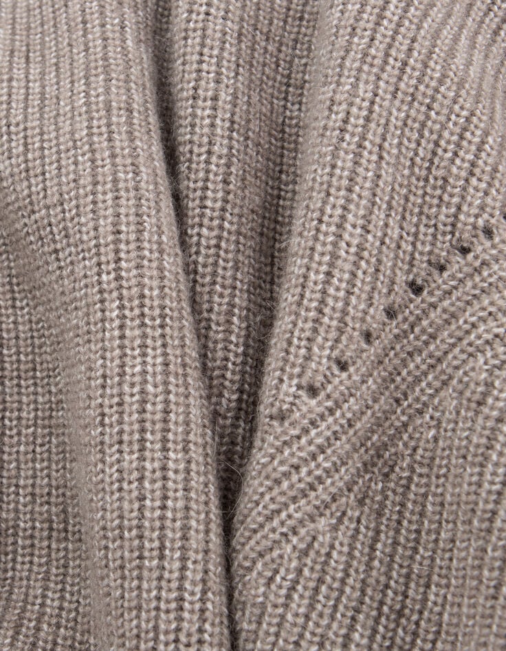 Jersey de cuello alto de punto crudo para hombre-6 Jersey de cuello alto de punto crudo para hombre-6