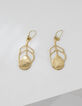 Boucles d'oreilles paon femme-3