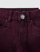 Boys’ dark purple slim jeans-2