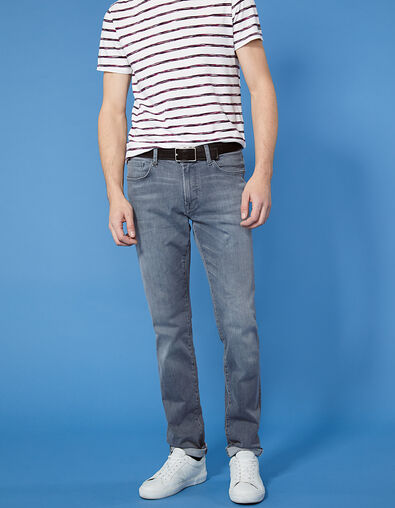 Graue Slim-Fit-Jeans - IKKS