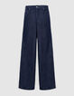 Lyocell&reg; Bruine jeans met wijde pijpen Dames-6