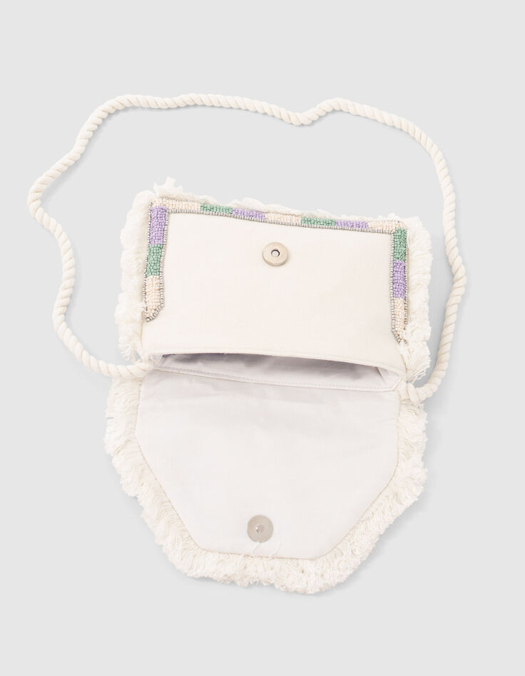 Sac &agrave; main &eacute;cru avec perles brod&eacute;es fille-6
