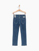 Blauwe slim meisjesjeans-3